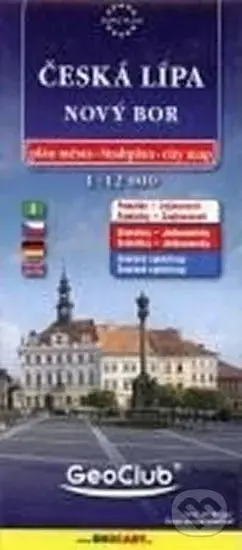 Česká Lípa, Nový Bor 1:12T/plán města