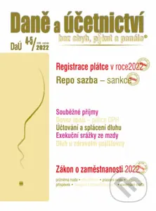 Daně a účetnictví bez chyb, pokut a penále č. 4-5 / 2022 - Registrace plátce v roce 2022