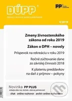 Daňový a účtovný poradca podnikateľa 4/2019 (Zmeny živnostenského zákona od roku 2019)
