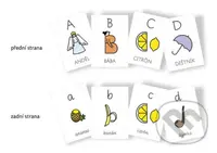 Karty s písmeny a obrázky - Radana Lencová