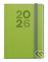 Týdenní diář 2026 Oskar Vigo A5 zelená