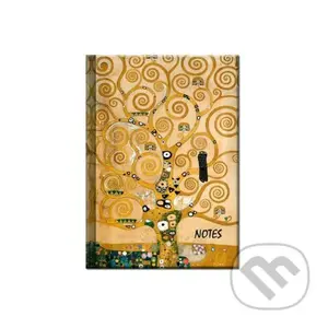Notes Mini - Klimt (linajkovaný)