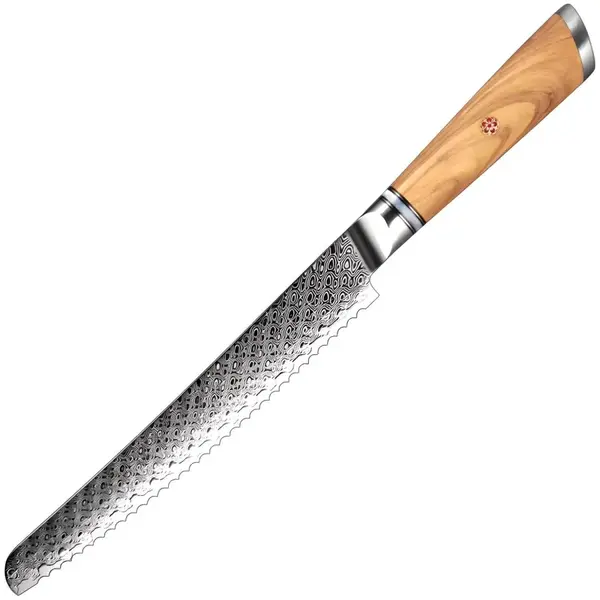 Damaškový kuchynský nôž Hisano-Bread H35065