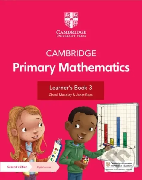 Cambridge Primary Mathematics Learner's Book 3 with Digital Access (1 Year) - Cherri Moseley, Janet Rees