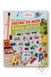 Všetko, čo jazdí (Kniha aktivít s penovými samolepkami) - kniha z kategorie Omalovánky