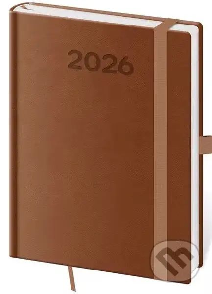 Týdenní diář 2026 B6 Print Pop mousse