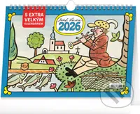 NOTIQUE Stolní / nástěnný kalendář Josef Lada 2026