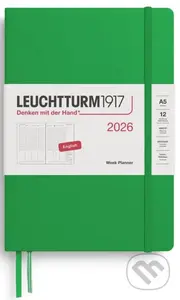 Week Planner 2026 Medium (A5) Spring Leaf