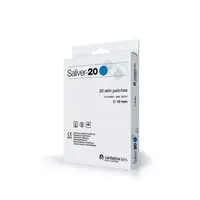 Saliver - 20 náplasť na odstr. bradavíc s kys. salicylovou Ø 10 mm