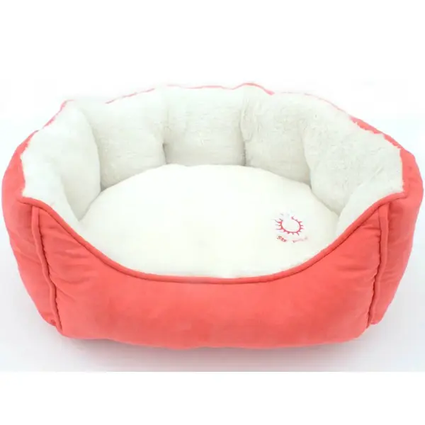 Obojstranný pelech pre psa Thermoswitch ANDROS béžovo ružový, Veľkosť: M