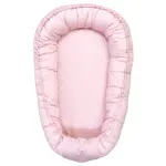 Hniezdo pre bábätko - svetloružová bodka