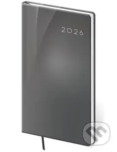 Kapesní diář 2026 Vario Grey design