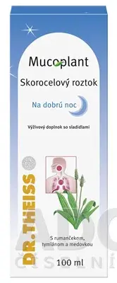 Mucoplant Skorocelový sirup Na dobrú noc
