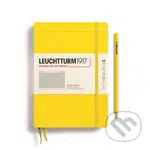Leuchtturm1917 Zápisník Lemon Medium A5 čtverečkovaný