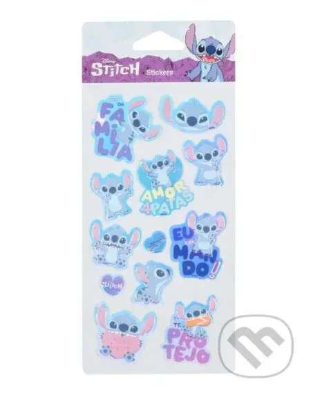 Colorino Pop-Up samolepky Stitch 2, mix