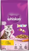 WHISKAS Granule pre mačiatká Junior s Kuracím mäsom