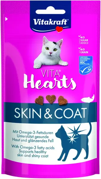 Vitakraft Vita Hearts Skin and Coat losos