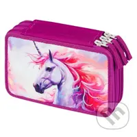 Školský trojposchodový peračník Baagl Jednorožec Kráľovstvo