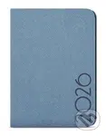 Týdenní diář 2026 Zoro Toro A5 modrošedá (verso)
