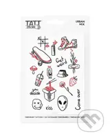 TATTonMe Vodeodolné dočasné tetovačky V meste mix
