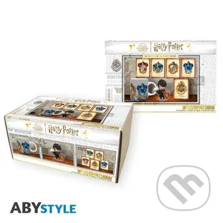 Harry Potter Darčekový set (Hrnček, Akrylová postavička, Pohľadnica)