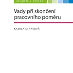 Vady při skončení pracovního poměru - Kamila Straková - e-kniha