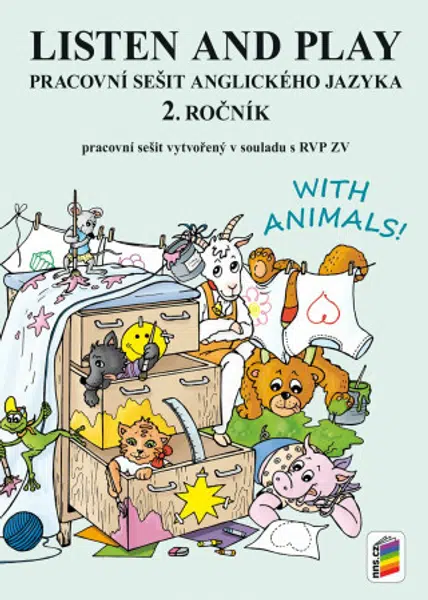 Listen and play - WITH ANIMALS!, (pracovní sešit) (2-85)