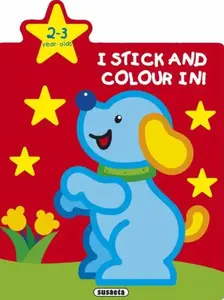 I stick and colour in! - Dog 2-3 year