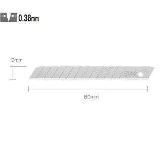 Náhradní čepele Olfa 9mm AB-10