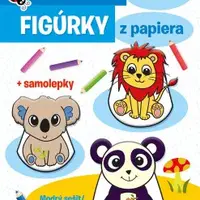 Figurky z papíru - Modrý sešit