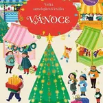 Velká samolepková knížka Vánoce