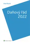 meritum Daňový řád 2022 - Lenka Hrstková Dubšeková - e-kniha
