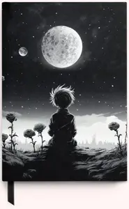 Zápisník - Malý princ a růže A5