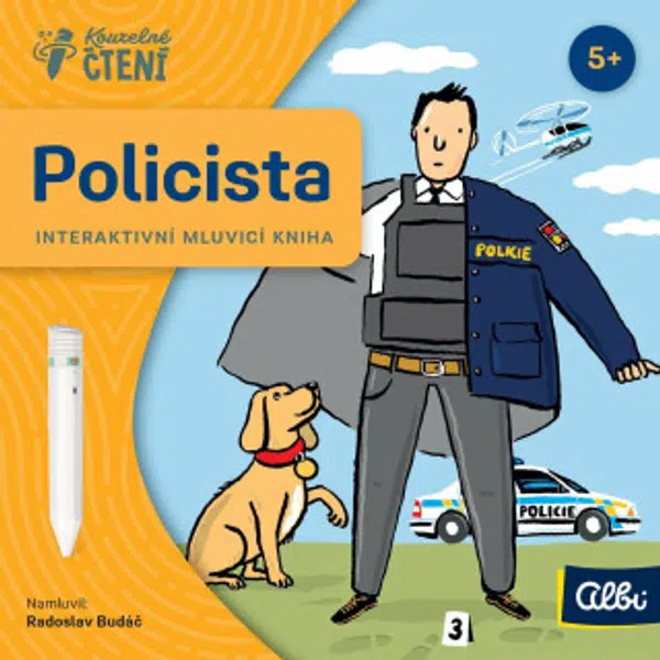 Minikniha povolání - Policista - Kouzelné čtení Albi