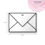 Papírová obálka Pollen C5 162x229mm – Dragee pink