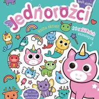 Kuliočko Jednorožci  20 reliéfních samolepek  Connie Isaacs, Bethany Carr - Connie Isaacs, Betheny Carr