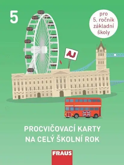 Procvičovací karty na celý školní rok 5 - Aneta Mahrová