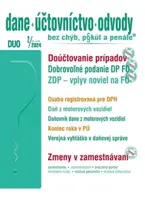 DUO 2/2024 – Podanie DP dobrovoľne, Doúčtovanie prípadov v účtovníctve