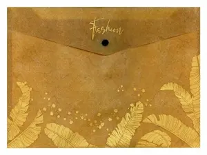 Složka M druk A5 PP potisk LUX mix č.5 fashion hnědozlaté