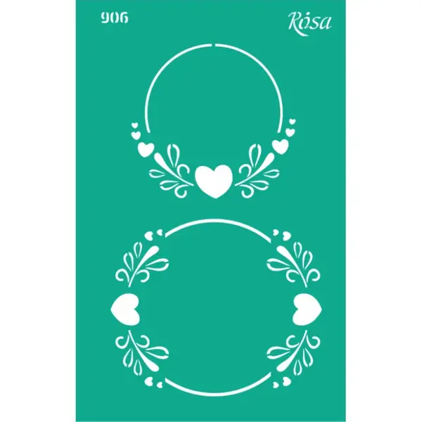 Šablona opakovatelně samolepicí 13x20cm – 906