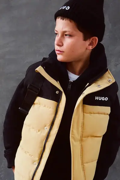 Dětská péřová vesta HUGO