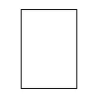 100 ks - Samolepiace biele matné etikety 210x297 mm 1ks na A4