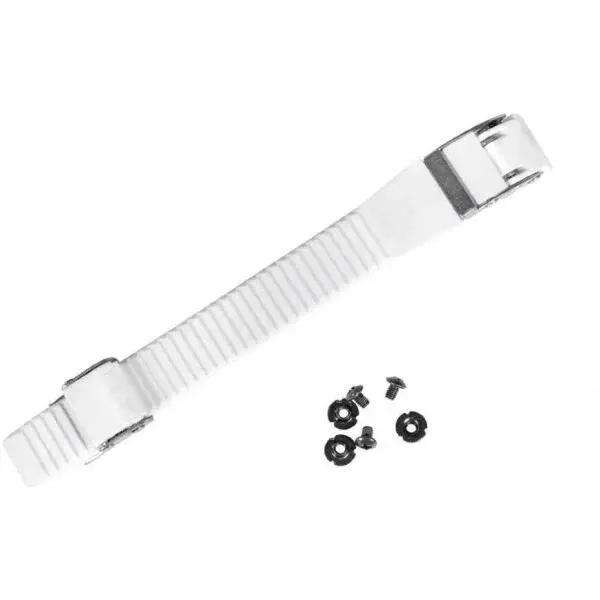 Powerslide PŘEZKA + PÁSEK POWERSLIDE CLASSIC BUCKLE SET WHITE 22CM Náhradní přezka, , velikost