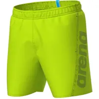 Arena FUNDAMENTALS LOGO BOXER Pánske športové šortky, zelená, veľkosť