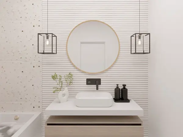 Zrcadlo Gerbinie Rozměry: 60 cm, Varianta: Bez osvětlení