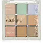 Dasique Pro Concealer Palette paleta korektorů pro pleť s nedokonalostmi odstín 01 Cover 8 g