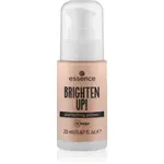 essence BRIGHTEN UP! Perfecting Primer tekutá podkladová báze pod make-up odstín 02 Beige 20 ml