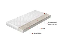 Matrace Moska Rozměr: 200 x 200 cm, Potah: Hypoalergenní potah