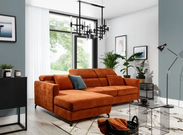 Sedací souprava Marozzo 2 Provedení: Levá varianta, Nožičky: Chrom, látka: Cremona 38