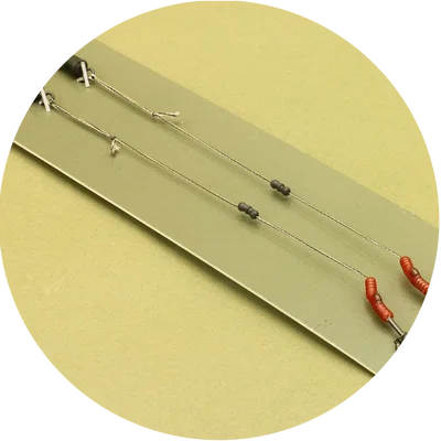 One more cast hotové návazce meta terminal tackle all-in-1 rig braid solid bag 2 ks - velikost 6